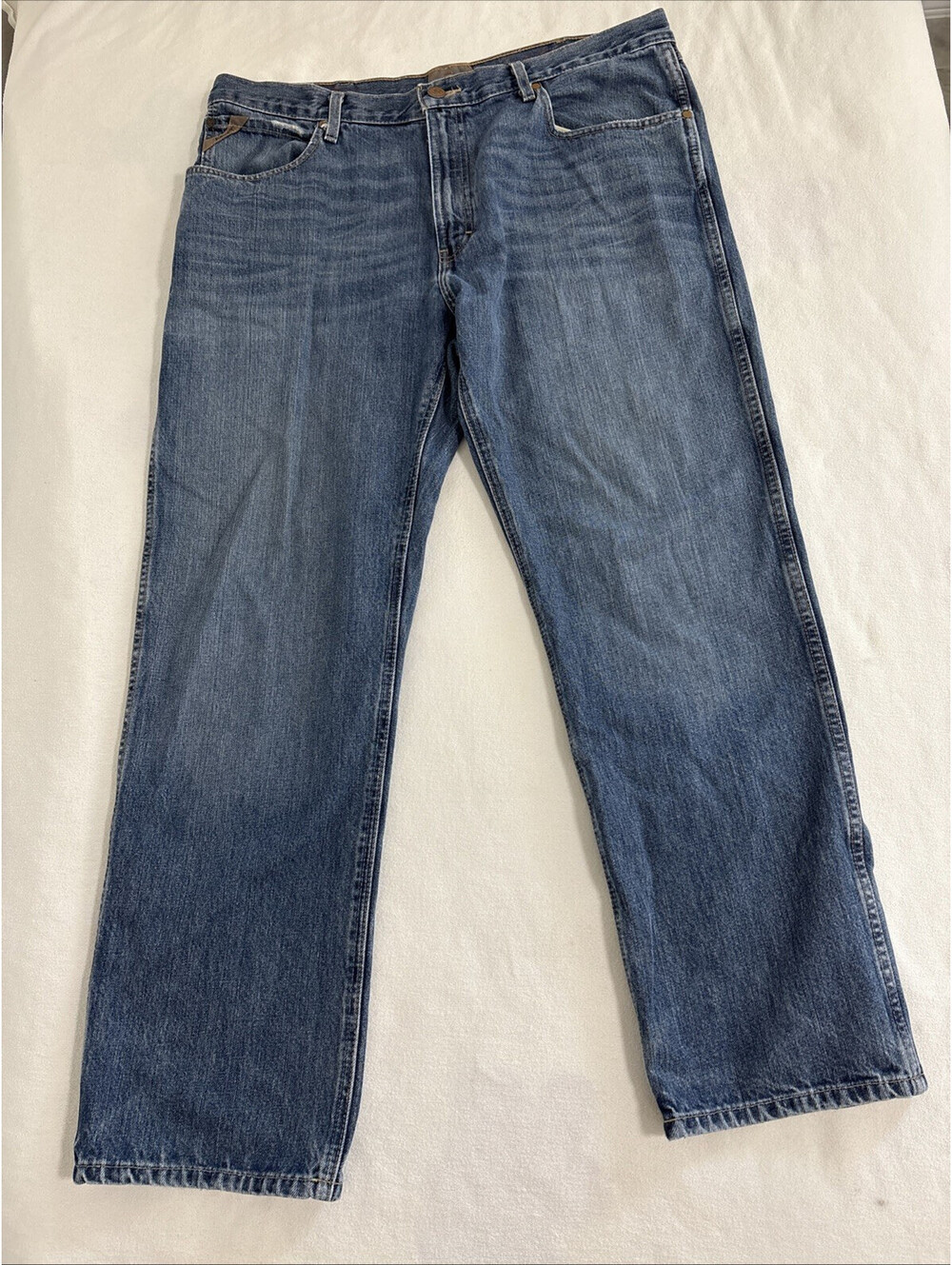 Ariat M3 Athletic Fit Men’s Blue Jeans Size 38x32 🔥